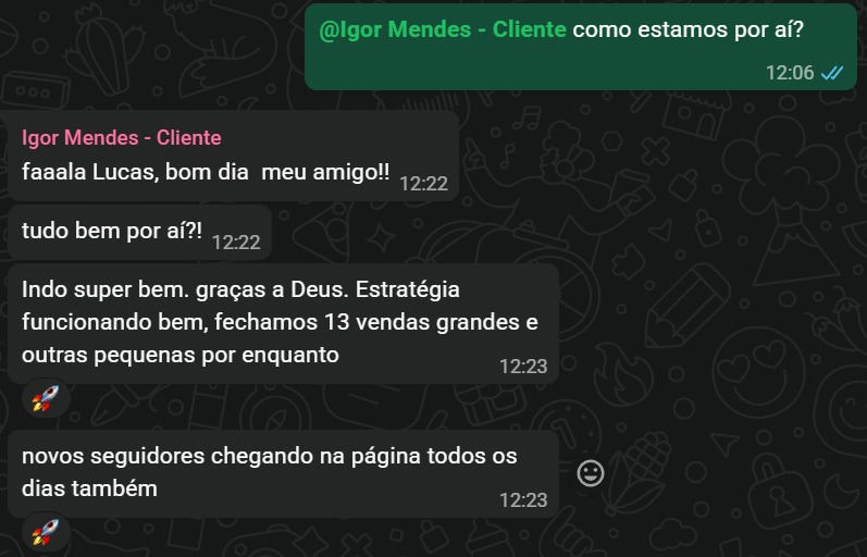 Feedback de Igor Mendes